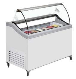 Tefcold udr7st ice cream display